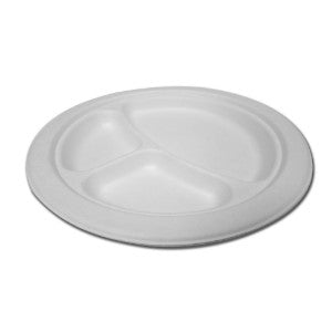 Round Bagasse Plate - Large