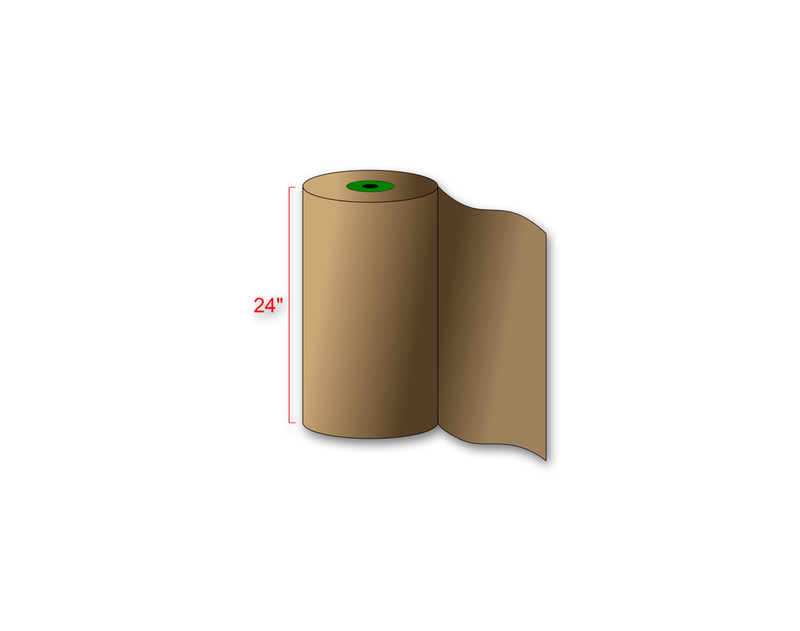 24" Kraft Paper Roll