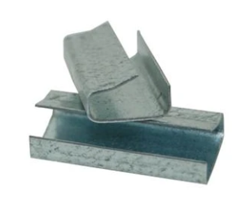 Open Seals for Plastic Strapping, Regular Duty, 12mm (1/2")