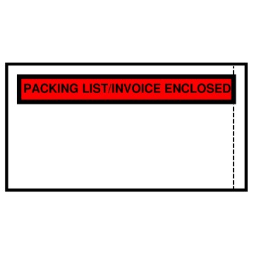 Packing List Envelopes