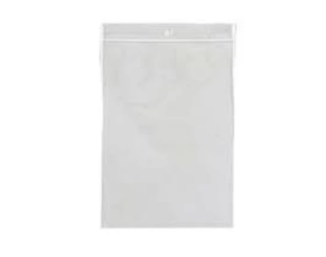 Zip Lock Poly Bags, Clear, Heavy-Duty